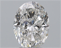 Natural Diamond 2.52 Carats, Oval with  Cut, E Color, SI1 Clarity and Certified by GIA