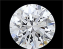 Del inventario de diamantes de laboratorio, 2.59 quilates, Redondo , Color E, claridad VVS2 y certificado IGI