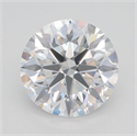 Lab Grown Diamond 3.01 Carats, Round with Ideal Cut, D Color, VS1 Clarity and Certified by IGI