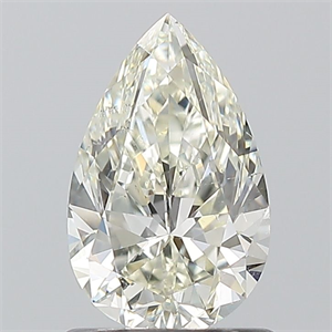 Picture of Natural Diamond 1.01 Carats, Pear with  Cut, K Color, SI1 Clarity and Certified by GIA