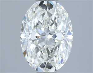 Picture of Natural Diamond 1.51 Carats, Oval with  Cut, H Color, VVS2 Clarity and Certified by IGI