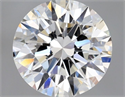Diamante Natural 0.46 quilates, Redondo , Color F, claridad IF y certificado GIA