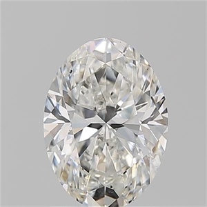 Picture of Natural Diamond 1.50 Carats, Oval with  Cut, H Color, SI1 Clarity and Certified by GIA