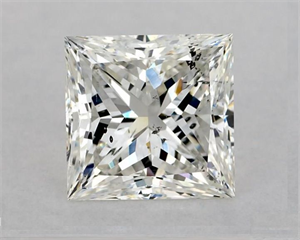 Foto Diamante Natural 2.61 quilates, Princesa , Color H, claridad SI2 y certificado GIA de