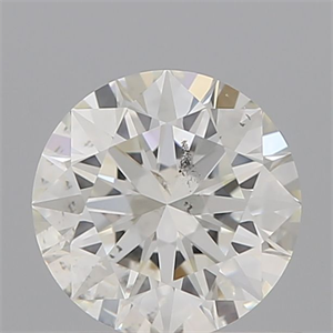 Picture of Natural Diamond 0.71 Carats, Round with Excellent Cut, I Color, SI2 Clarity and Certified by GIA