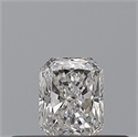 Diamante Natural 0.24 quilates, Radiante , Color F, claridad VVS1 y certificado GIA