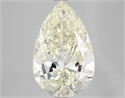 Diamante Natural 3.01 quilates, De pera , Color K, claridad VVS1 y certificado HRD