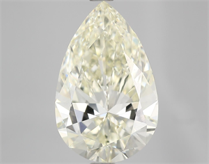 Foto Diamante Natural 3.01 quilates, De pera , Color K, claridad VVS1 y certificado HRD de