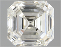 Natural Diamond 1.03 Carats, Asscher with  Cut, I Color, VVS2 Clarity and Certified by IGI
