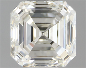 Picture of Natural Diamond 1.03 Carats, Asscher with  Cut, I Color, VVS2 Clarity and Certified by IGI
