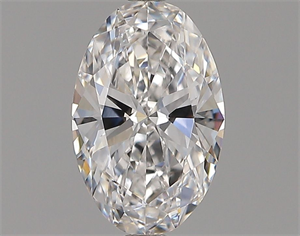 Picture of Natural Diamond 0.72 Carats, Oval with  Cut, D Color, VVS1 Clarity and Certified by GIA