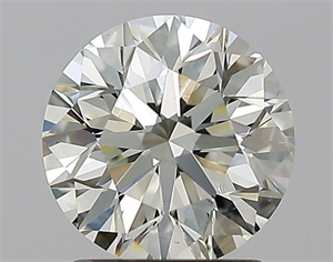 Foto Diamante Natural 1.50 quilates, Redondo , Color K, claridad SI2 y certificado IGI de