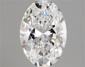 Picture of Natural Diamond 1.20 Carats, Oval with  Cut, D Color, VVS2 Clarity and Certified by GIA