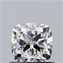 Diamante Natural 0.72 quilates, Del cojín , Color F, claridad VS2 y certificado GIA