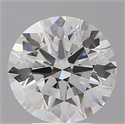 Lab Grown Diamond 4.10 Carats, Round with Ideal Cut, E Color, VS1 Clarity and Certified by IGI