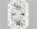 Natural Diamond 1.01 Carats, Radiant with  Cut, H Color, VS1 Clarity and Certified by GIA