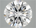 Lab Grown Diamond 6.09 Carats, Round with Ideal Cut, E Color, VS1 Clarity and Certified by IGI
