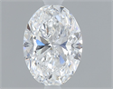 Diamante Natural 0.43 quilates, Ovalado , Color E, claridad SI2 y certificado GIA