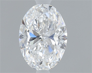 Foto Diamante Natural 0.43 quilates, Ovalado , Color E, claridad SI2 y certificado GIA de