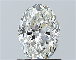 Picture of Natural Diamond 0.90 Carats, Oval with  Cut, I Color, VS2 Clarity and Certified by GIA
