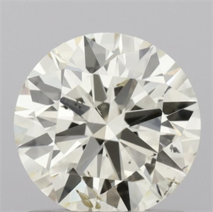 Picture of Natural Diamond 0.92 Carats, Round with Excellent Cut, L Color, SI1 Clarity and Certified by IGI