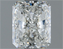 Natural Diamond 1.20 Carats, Radiant with  Cut, H Color, SI2 Clarity and Certified by GIA