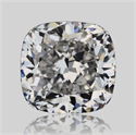 Natural Diamond 0.71 Carats, Cushion with  Cut, E Color, VS2 Clarity and Certified by GIA