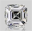 Natural Diamond 0.80 Carats, Asscher with  Cut, H Color, VVS2 Clarity and Certified by GIA