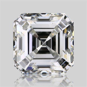 Picture of Natural Diamond 0.80 Carats, Asscher with  Cut, H Color, VVS2 Clarity and Certified by GIA