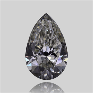Foto Diamante Natural 0.39 quilates, De pera , Color L, claridad SI2 y certificado GIA de