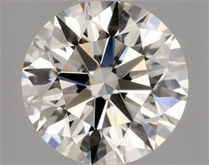Picture of Natural Diamond 0.90 Carats, Round with Excellent Cut, K Color, VS1 Clarity and Certified by GIA
