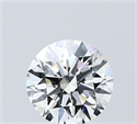 Lab Grown Diamond 1.03 Carats, Round with Ideal Cut, D Color, VVS2 Clarity and Certified by IGI