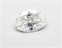 Diamante Natural 3.02 quilates, Ovalado , Color G, claridad SI1 y certificado GIA