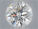 Del inventario de diamantes de laboratorio, 1.06 quilates, Redondo , Color D, claridad VVS2 y certificado IGI