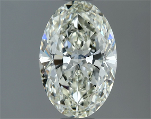 Picture of Natural Diamond 1.20 Carats, Oval with  Cut, J Color, VS1 Clarity and Certified by IGI