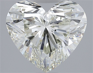 Picture of Natural Diamond 2.55 Carats, Heart with  Cut, I Color, VS1 Clarity and Certified by IGI