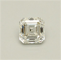Diamante Natural 0.60 quilates, Asscher , Color H, claridad VS1 y certificado GIA