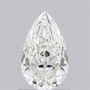 Picture of Natural Diamond 0.70 Carats, Pear with  Cut, I Color, VS1 Clarity and Certified by GIA