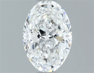 Picture of Natural Diamond 1.01 Carats, Oval with  Cut, G Color, SI2 Clarity and Certified by GIA