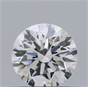 Natural Diamond 0.41 Carats, Round with Excellent Cut, E Color, SI1 Clarity and Certified by GIA