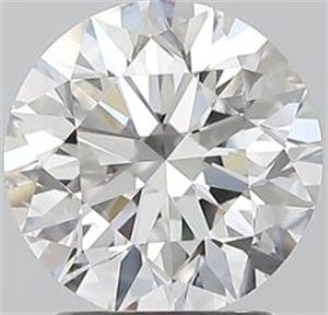 Picture of Natural Diamond 2.01 Carats, Round with Excellent Cut, F Color, SI1 Clarity and Certified by GIA