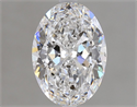 Natural Diamond 1.50 Carats, Oval with  Cut, D Color, SI2 Clarity and Certified by GIA