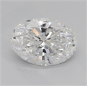 Natural Diamond 1.31 Carats, Oval with  Cut, E Color, SI2 Clarity and Certified by GIA