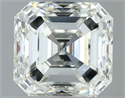 Natural Diamond 1.00 Carats, Asscher with  Cut, I Color, VS1 Clarity and Certified by IGI