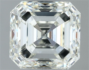Picture of Natural Diamond 1.00 Carats, Asscher with  Cut, I Color, VS1 Clarity and Certified by IGI