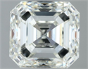 Natural Diamond 1.00 Carats, Asscher with  Cut, I Color, VS1 Clarity and Certified by IGI
