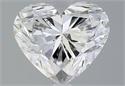 Diamante Natural 4.22 quilates, Corazón , Color G, claridad VS1 y certificado GIA