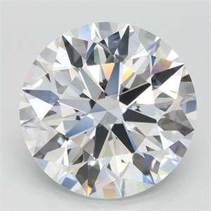 Picture of Lab Grown Diamond 4.48 Carats, Round with Ideal Cut, D Color, VVS1 Clarity and Certified by IGI
