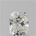 Natural Diamond 0.70 Carats, Cushion with  Cut, I Color, VS1 Clarity and Certified by GIA