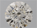 Natural Diamond 0.54 Carats, Round with Excellent Cut, K Color, VS1 Clarity and Certified by GIA